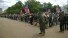 Members of OAS stand silently with their backs to the White House, shaming the Administration for Benghazi lies.